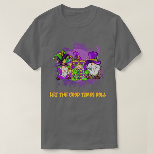 Camiseta Deixe o Good Times rolar a saia - 1 (Frente do Design)