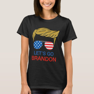 Camiseta Deixe o nº 39;s ir Brandon cantar Engraçado Biden