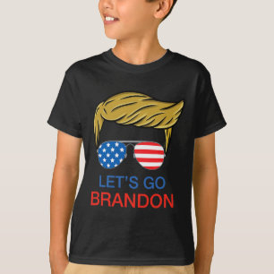 Camiseta Deixe o nº 39;s ir Brandon cantar Engraçado Biden 