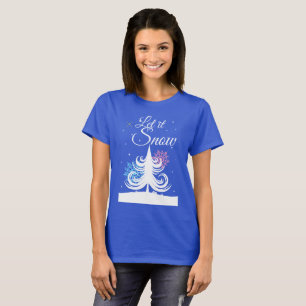 Camiseta Deixe-o nevar no Natal