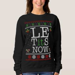 Camiseta Deixe-o nevar no Natal doce doce Engraçado Natal