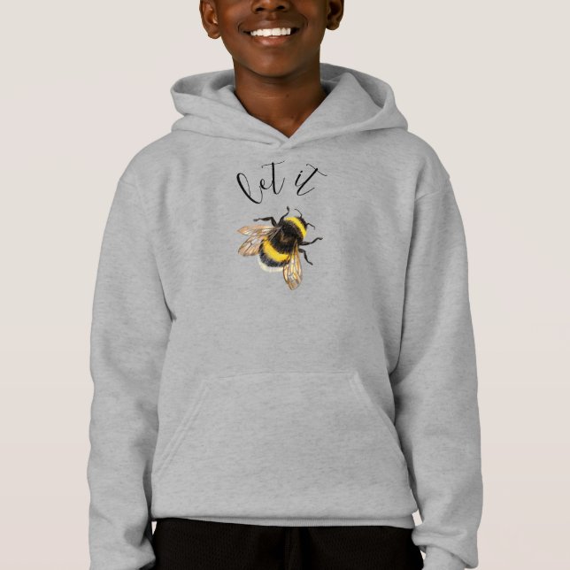 Camiseta Deixe-o ser, abelhão (Frente)