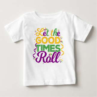 Camiseta Deixe os bons tempos rolar, Mardi Gras