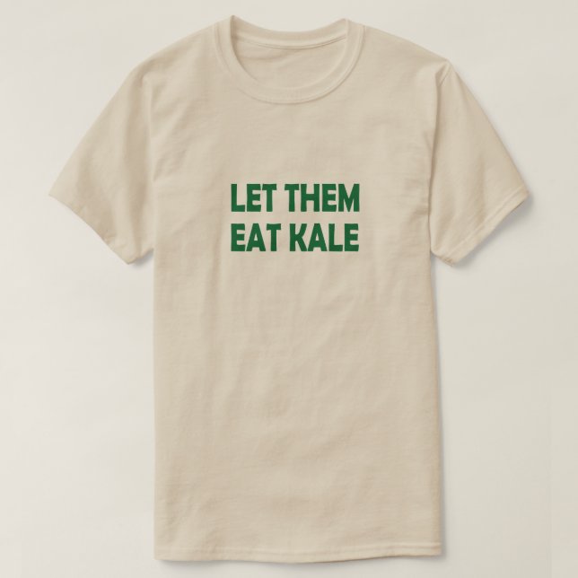 CAMISETA DEIXE-OS COMER KALE (Frente do Design)