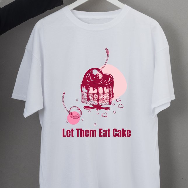 Camiseta Deixe-Os Comer Marie Antoinette (Criador carregado)