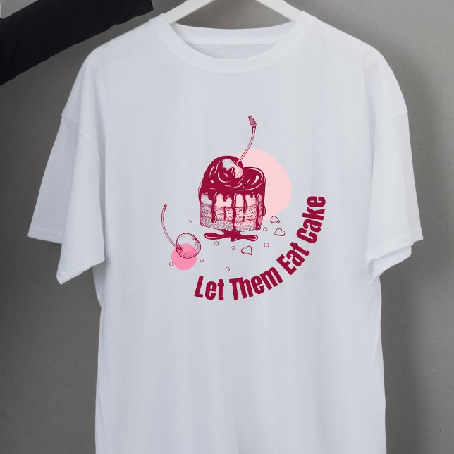 Camiseta Deixe-Os Comer Marie Antoinette (Criador carregado)