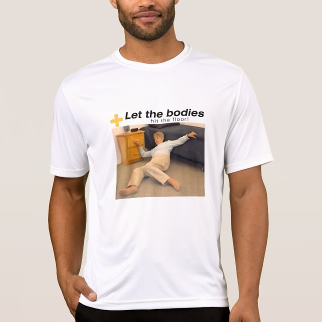 Camiseta Deixe Os Corpos Atingirem O Chão (Frente)
