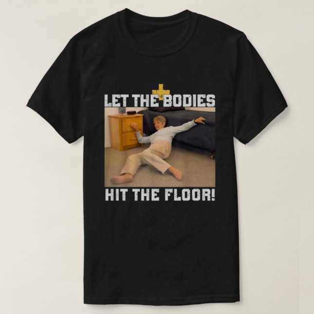 Camiseta Deixe Os Corpos Atingirem O Chão (Frente do Design)