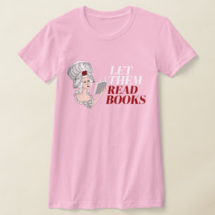 Camiseta Deixe-os ler livros