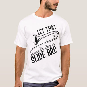 Camiseta Deixe Que Esse Slide Irmão - Banda Engraçada Do Jo