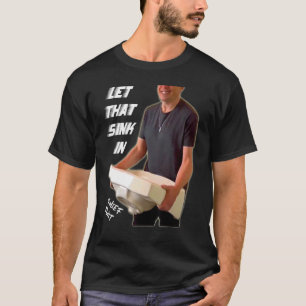 Camiseta DEIXE QUE O DISSIPADOR Aprenda Refleta Mover-Se No