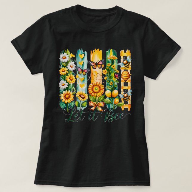 Camiseta Deixe que seja (Frente do Design)