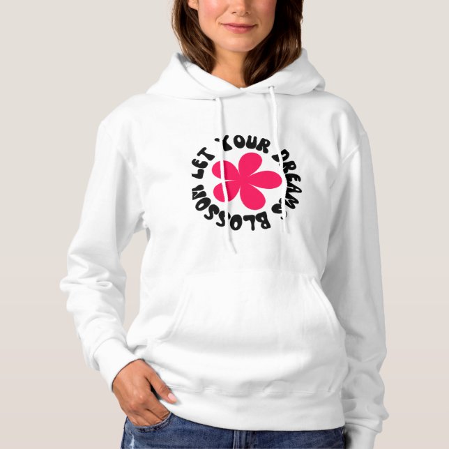 Camiseta Deixe seus sonhos florescerem (Frente)