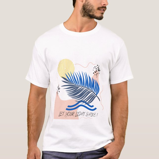 Camiseta Deixe sua luz brilhar (Frente)