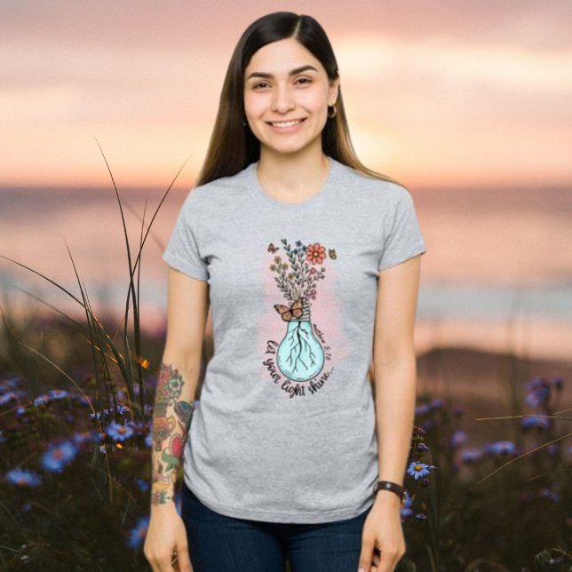 Camiseta Deixe sua luz brilhar - Matthew 5:16 (Criador carregado)