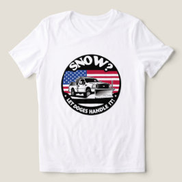 Camiseta Deixem Cachorros Tratar De Neve Espalhando Arte