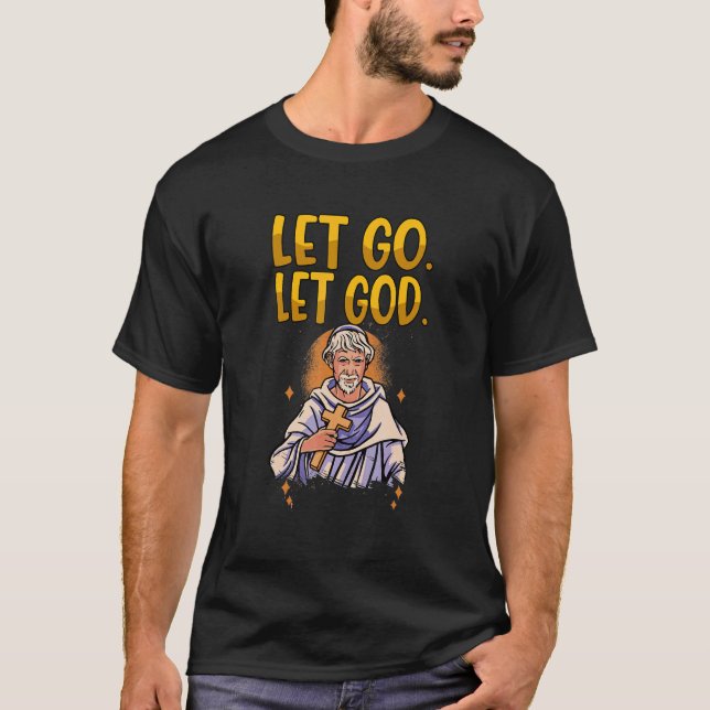 Camiseta Deixem Deus a Igreja Cristã Religiosa (Frente)