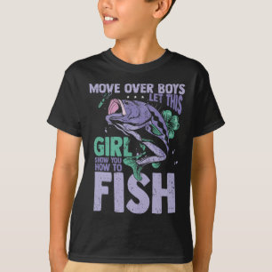 Camiseta Deixem Essa Garota Te Mostrar Como Pescar