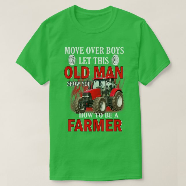 Camiseta Deixem Este Velho Te Mostrar Como Ser (Frente do Design)