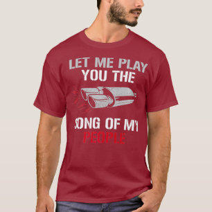 Camiseta Deixem-Me Tocar-Vos A Música Da Minha Pessoas Auto