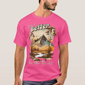 Camiseta Deixem Melhor Do Que Acharam Que Ia Acampar O