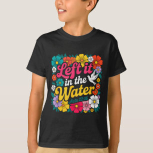 Camiseta Deixou na Água Batismo Cristão Batizado Bo