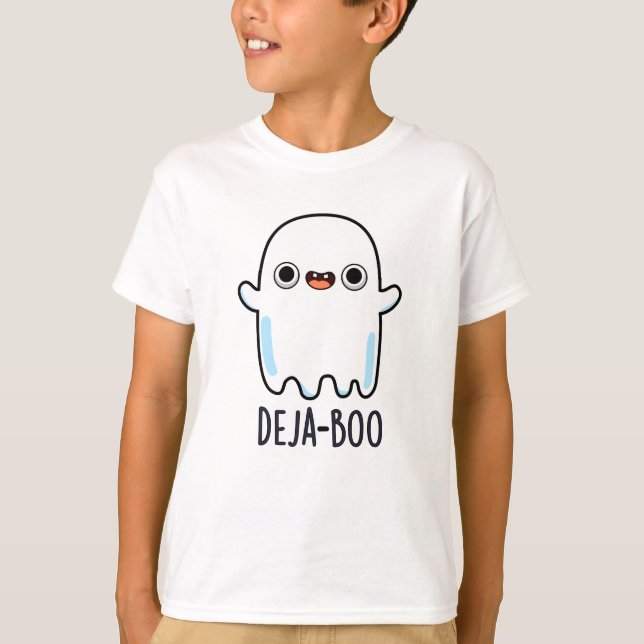 Camiseta Deja Boo Funny Ghost Pun (Frente)