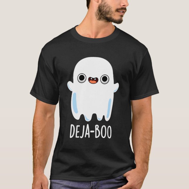 Camiseta Deja-Boo Ghost Pun (Frente)
