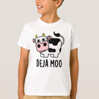 Deja Moo Funny Cow Pun