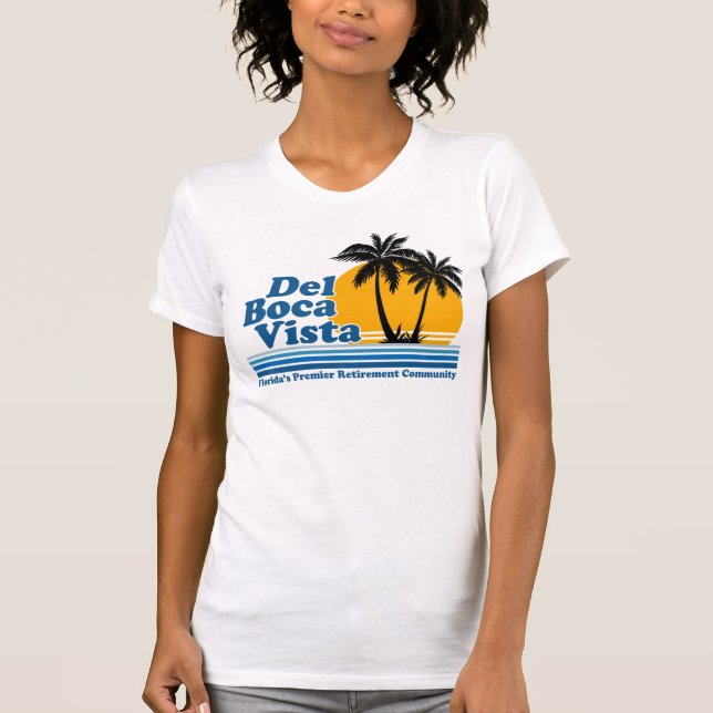 Camiseta del boca vista (Frente)