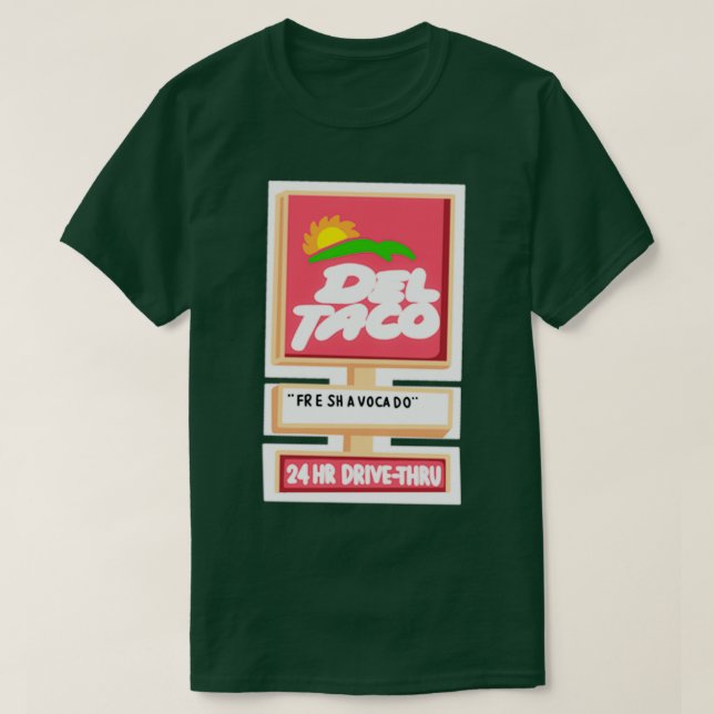 Camiseta Del Taco - sinal 2 (Frente do Design)