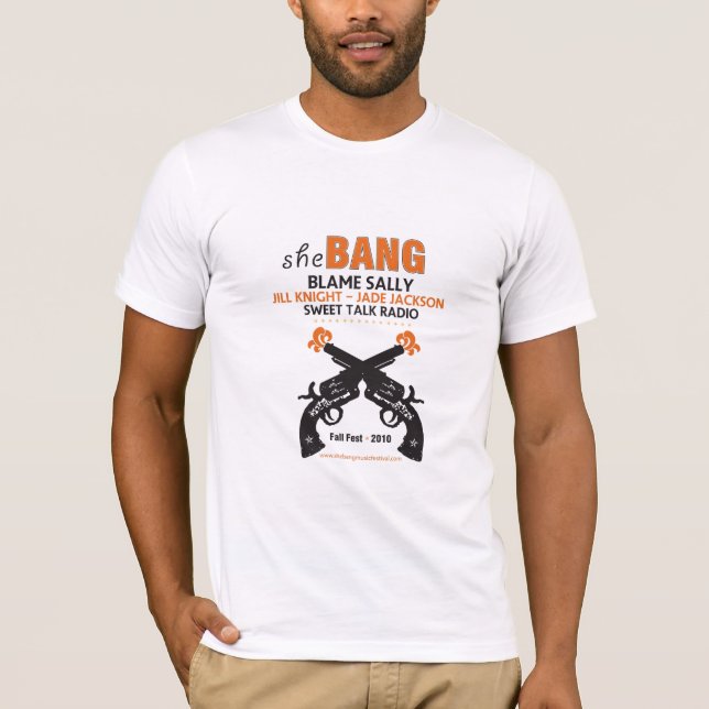 camiseta delaBANG Men (Canvas de Bella) (Frente)