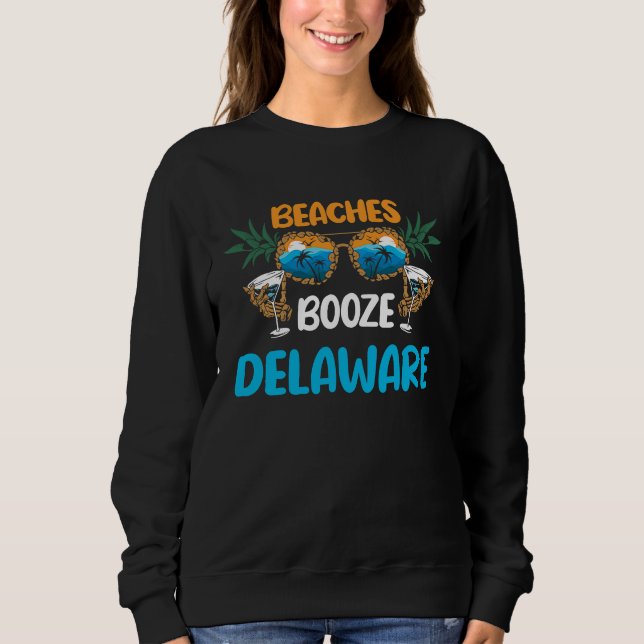Camiseta Delaware Beaches Vacation Party Matching (Frente)