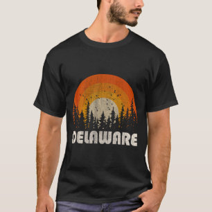 Camiseta Delaware - natureza engraçada vintage caminhada 60
