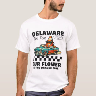 Camiseta Delaware: o estado da construção de estradas