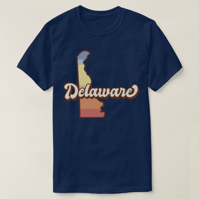 Camiseta Delaware Retro (Frente do Design)