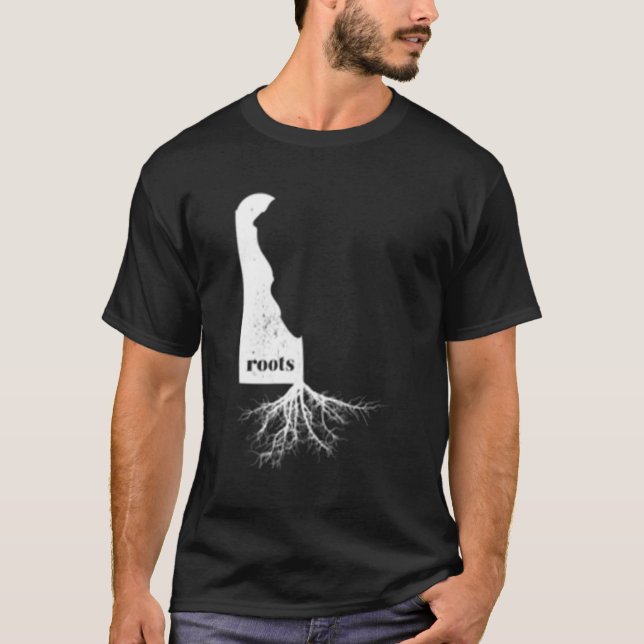 Camiseta Delaware S Roots State Love (Frente)