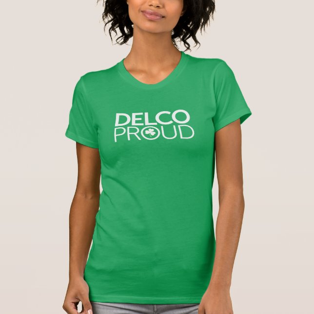 Camiseta DELCO PROUD-Green (Frente)