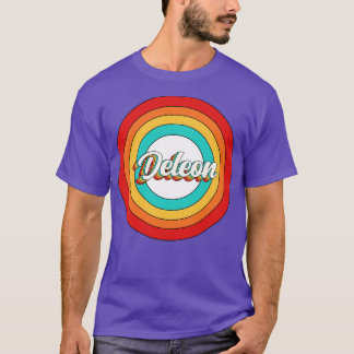 Camiseta Deleon Name Shirt Vintage Circle