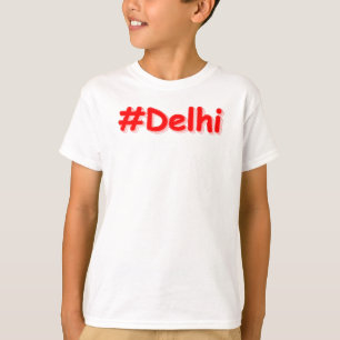 Camiseta "#Delhi" Design. Comprar Agora