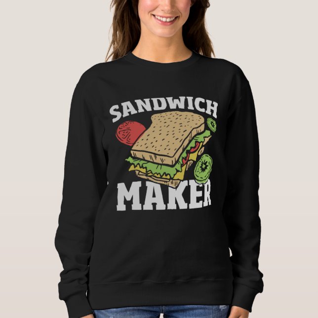 Camiseta Deli Sandwich Making   Sammich Maker Sandwich Make (Frente)