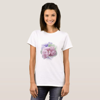 Camiseta Delicadas Peônias