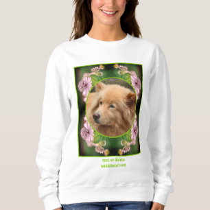 Camiseta Delicar o quadro Flores Crie sua própria foto