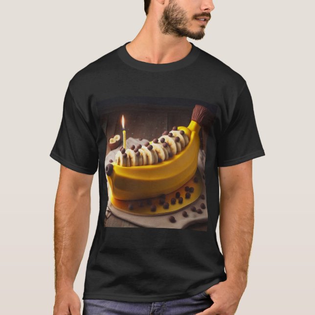 Camiseta Delícia de Bolo de Banana (Frente)