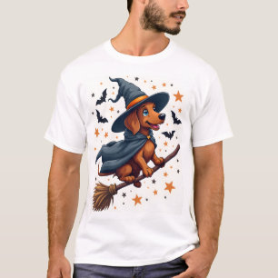 Camiseta Delícia de Dachshund Bruxa