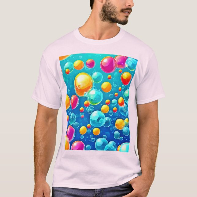 Camiseta Delícia de Estouro de Bolha (Frente)