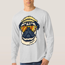 Camiseta Delícia de Pug de Pixel