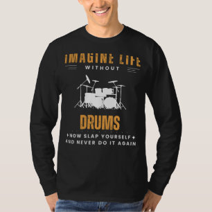 Camiseta Delícia do Desastre da Bateria: Dê um tapa em si m