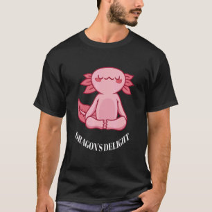 Camiseta Delícia do Dragão Designs de Ioga Divertidos e Fof