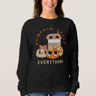 Camiseta Delicioso Café com Tempero de Abóbora Divertido e 
